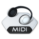 Music MIDI Icon 128x128 png